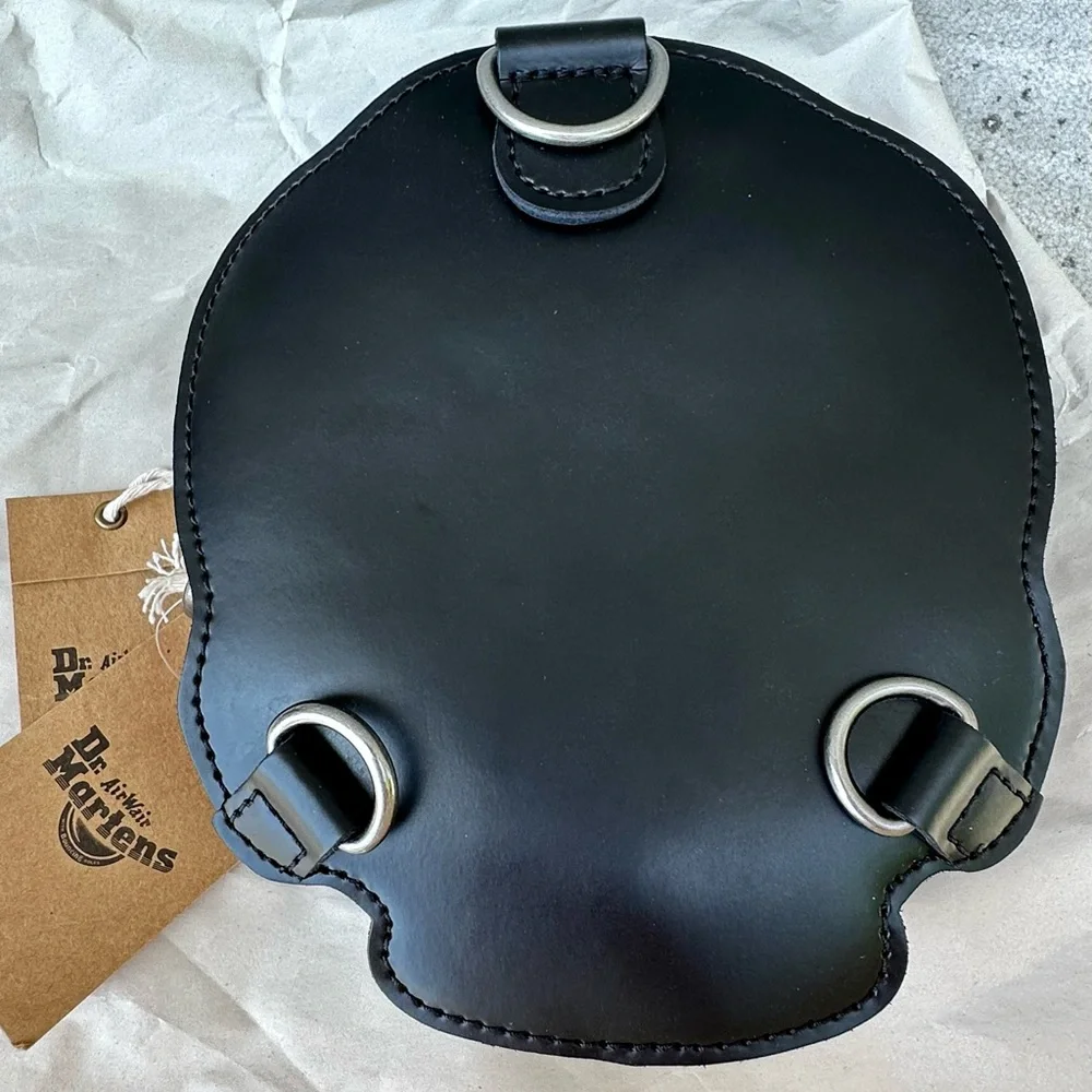 SOLD!!New with Tags NWT Dr. Martens Skull studded convertible bag backpack - Picture 6 of 6